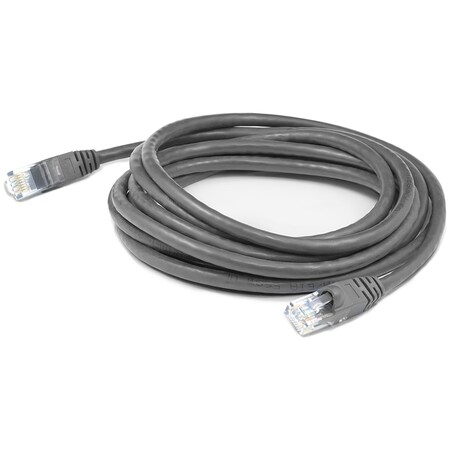 Add-On 2Ft Rj-45 (Male) To Rj-45 (Male) Gray Cat6 Utp Pvc Copper Patch Cable ADD-2FCAT6-GY